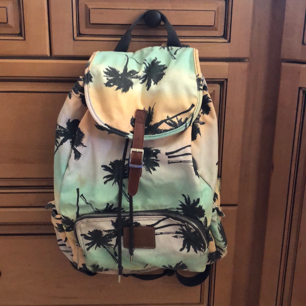 Victoria’s Secret PINK palm tree backpack
